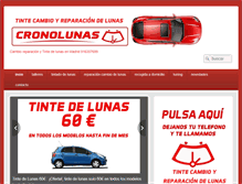 Tablet Screenshot of cronolunas.com